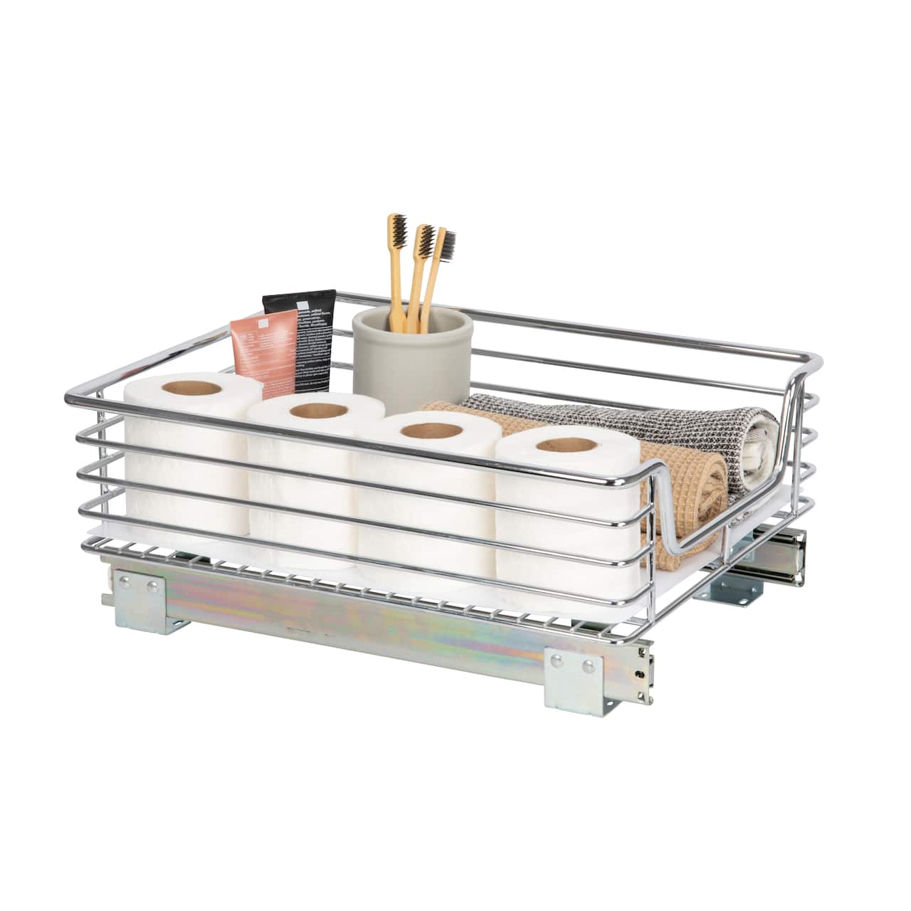 Household Essentials Glidez Lined Cabinet Organizer